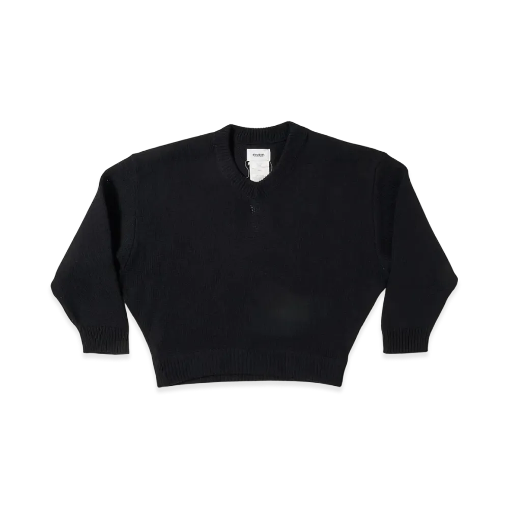doublet Bounce Fusion Knit Pullover "Black"