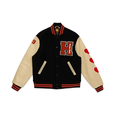 HUMAN MADE Varsity Jacket "Black"