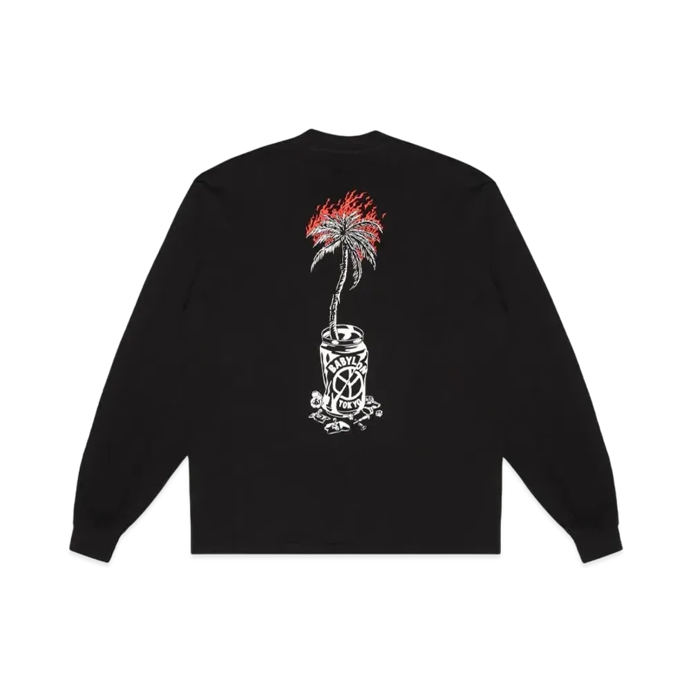 VERDY / Wasted Youth x Babylon Longsleeve T-Shirt "Black"