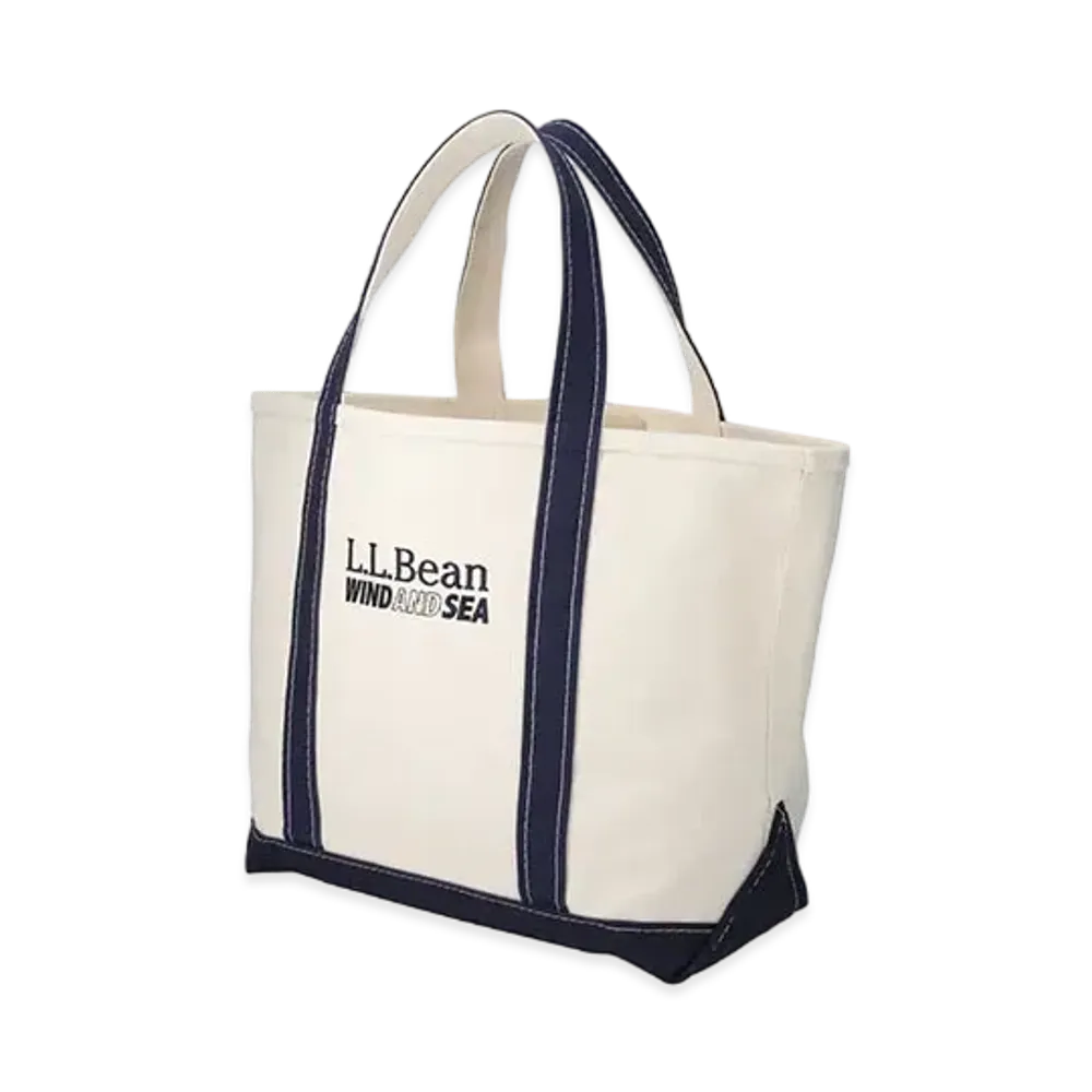 WIND AND SEA x L.L.BEAN Boat and Tote Medium "Blue Trim"