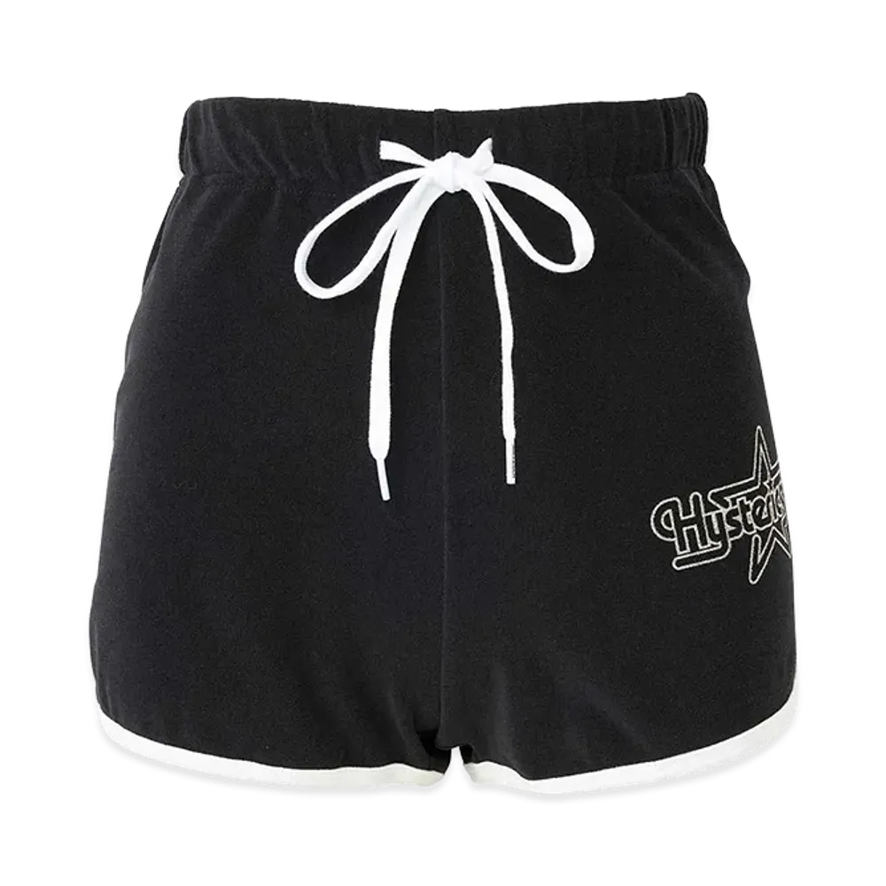 HYSTERIC GLAMOUR Women's Hys Star Logo Shorts "Black"