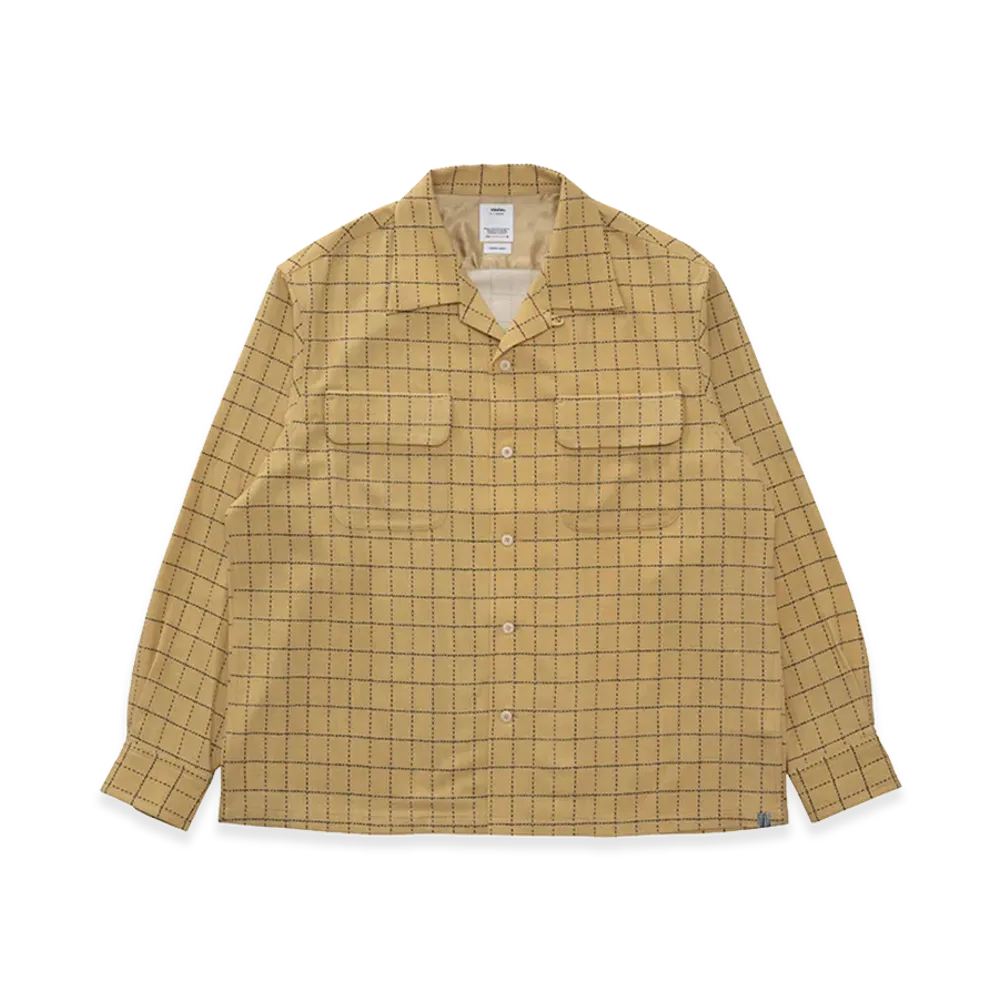 visvim Carrow Shirt Check L/S "Yellow"