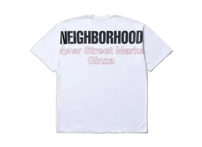 NEIGHBORHOOD x Dover Street Market Ginza Tee "White"