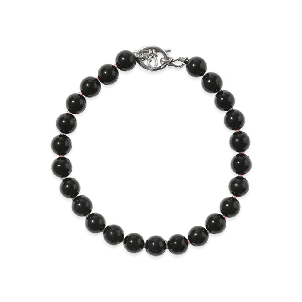 NEEDLES Bracelet - Black Onyx "Black"
