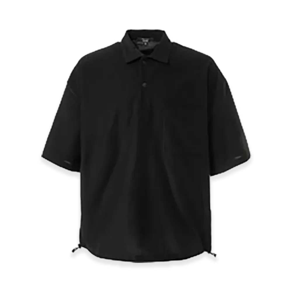COMME des GARCONS HOMME Estel Cupra Polo Shirt "Black"
