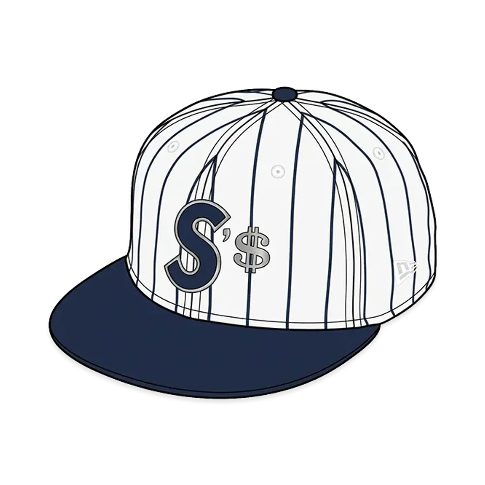 Supreme Money S Logo New Era "Stripe"
