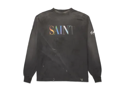 SAINT Mxxxxxx LS T-Shirt/Saint "Black"