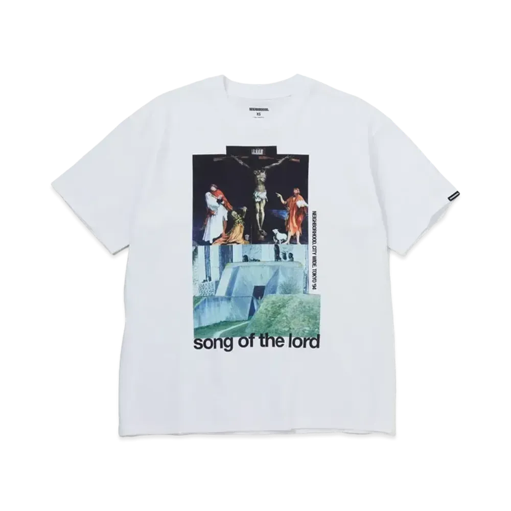 NEIGHBORHOOD FW-3 / C-TEE . SS "White"