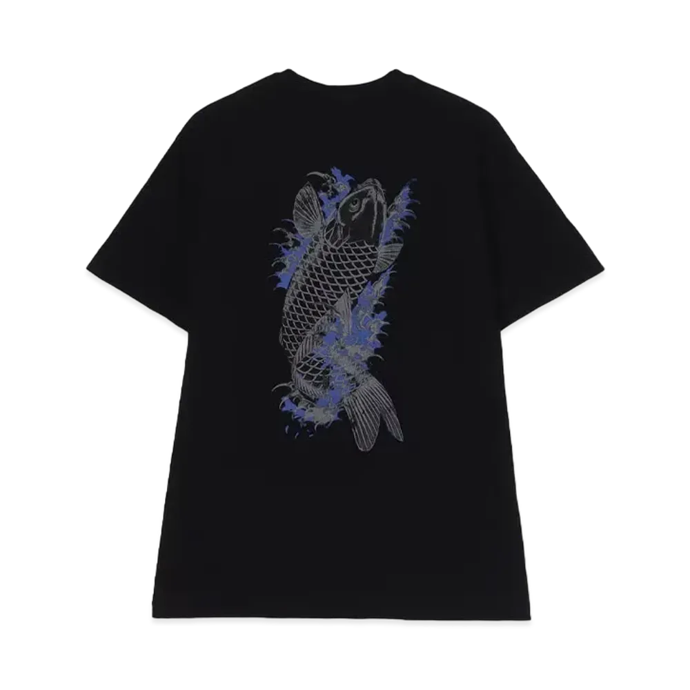 WILDSIDE Yohji Yamamoto x Ryu Ga Gotoku Studio Short Sleeve T-shirt (Higoi) "Black"