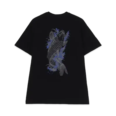 WILDSIDE Yohji Yamamoto x Ryu Ga Gotoku Studio Short Sleeve T-shirt (Higoi) "Black"