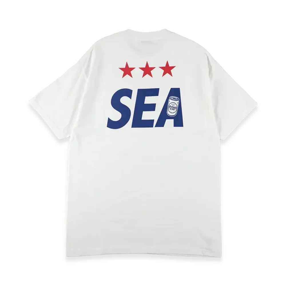 WIND AND SEA x ORION BEER Can S/S Tee "White"