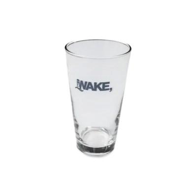 WAKE Beer Glass "Clear"