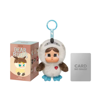 POP MART Dear Birds Series-Plush Pendant Shall We Dance (CRYBABY)