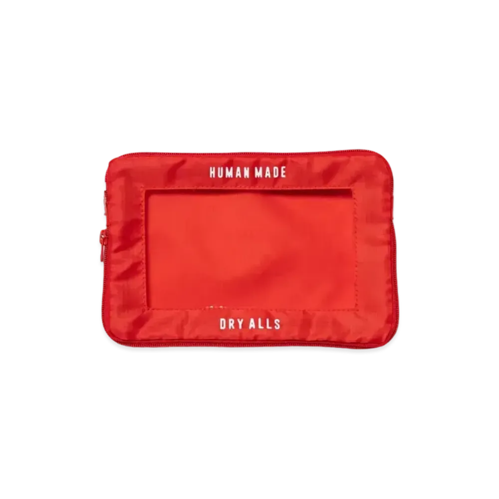 HUMAN MADE Travel Case Medium "Red"
