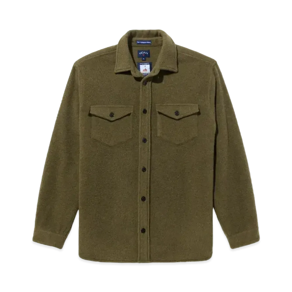 Noah Cashmere CPO Shirt "Olive"