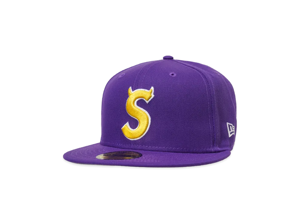 Supreme Devil S Logo New Era "Purple"