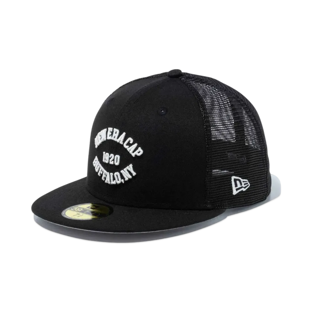 NEW ERA BLACK LABEL SS24 59Fifty Tracker Seasonal Logo "Black"