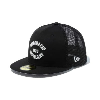 NEW ERA BLACK LABEL SS24 59Fifty Tracker Seasonal Logo "Black"