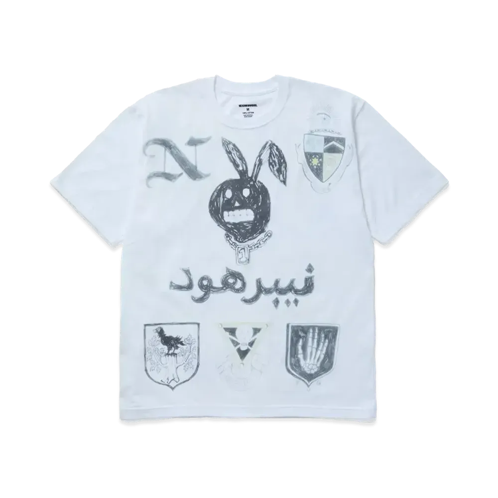 NEIGHBORHOOD NH . Tee SS-17 "White"