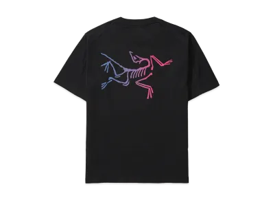 ARC'TERYX Kragg Cotton Logo SS M "Black/Multi"