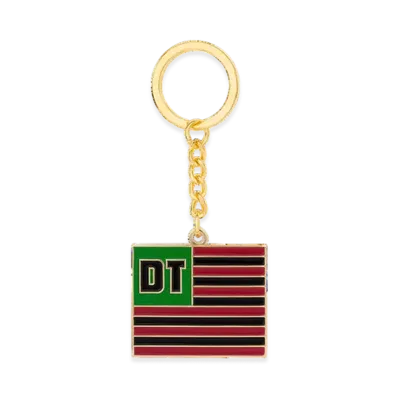 DENIM TEARS Seasonal Keychain "Gold"