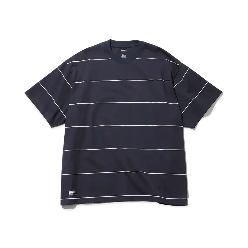 FreshService Pin Border S/S Tee "Navy"