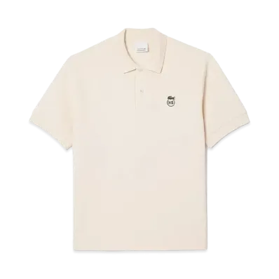 LACOSTE x HIGHSNOBIETY Polo Shirt "Beige"