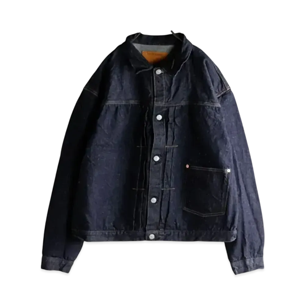 KAPTAIN SUNSHINE Denim Tracker 1P Jacket "Indigo"