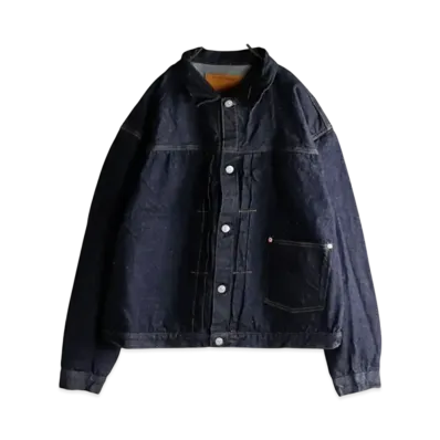 KAPTAIN SUNSHINE Denim Tracker 1P Jacket "Indigo"