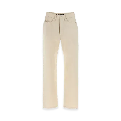 Jil Sander Women's Japanese Denim Jeans "White"
