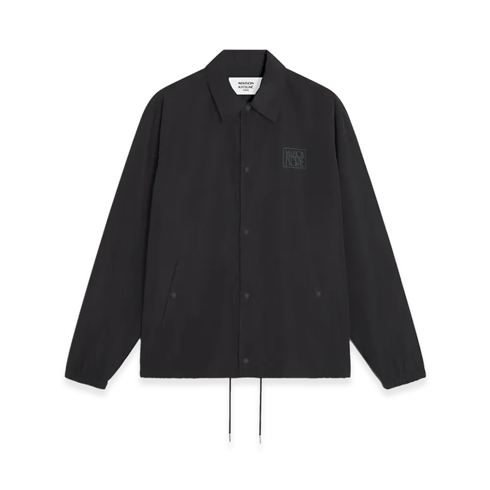 Maison Kitsune Coach Jacket "Black"