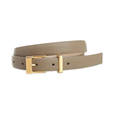 KHAITE Women's "Manhattan" Belt "Brown"