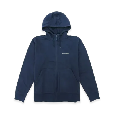 mont-bell Cotton Sweat Zip Parka "Navy"