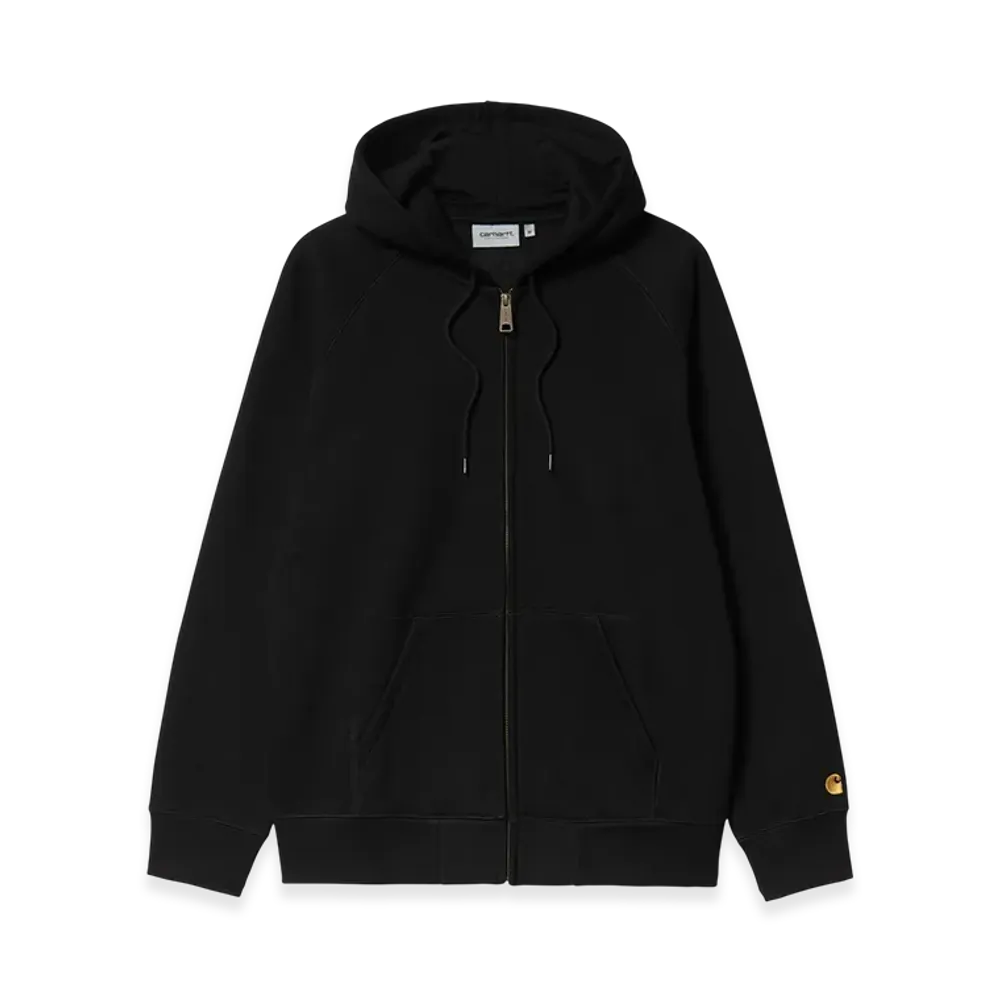 Carhartt WIP Hooded Chase Jacket "Black/Gold"