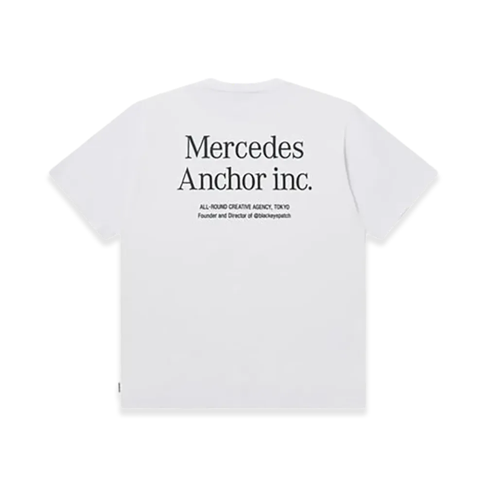 Mercedes Anchor inc. Logo Tee "White"