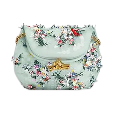 Bottega Veneta Knot Opera "Light Mint"