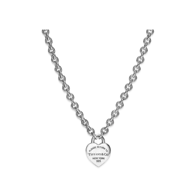 Tiffany & Co. Return to Tiffany Full Heart Toggle Pendant "Silver"