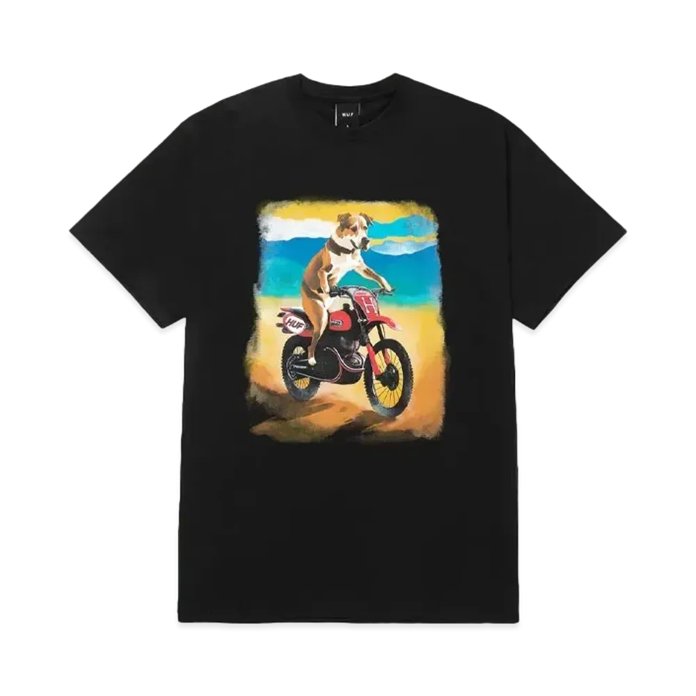 HUF Summer 24 Road Dog Tee "Black"