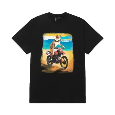 HUF Summer 24 Road Dog Tee "Black"