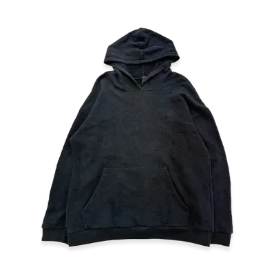 Chrome Hearts Y Not Tonal Monogram Cross Vertical Logo Pullover Hoodie "Black"