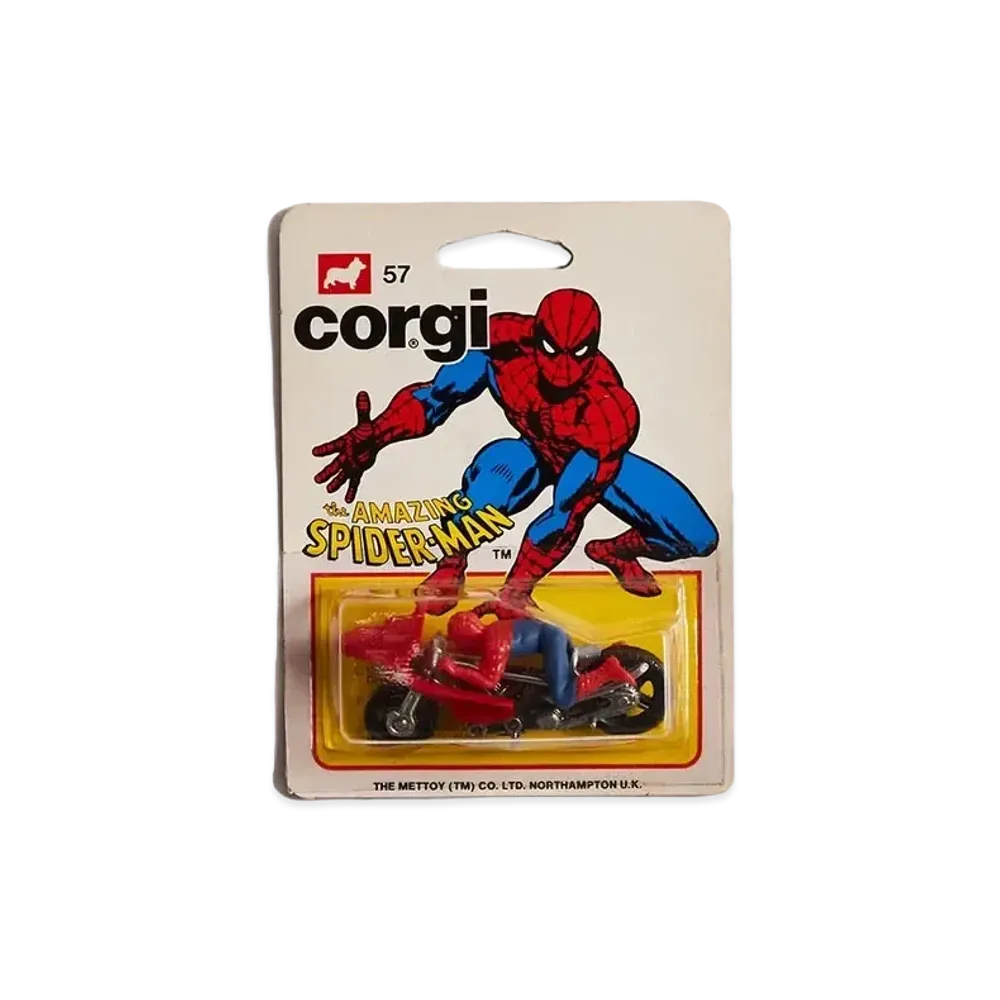 Kith Spider-Man Corgi Bike Small Card "Multi"