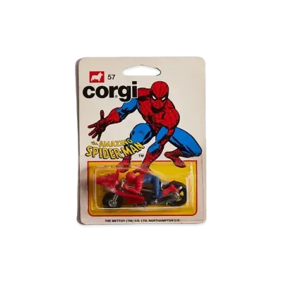 Kith Spider-Man Corgi Bike Small Card "Multi"