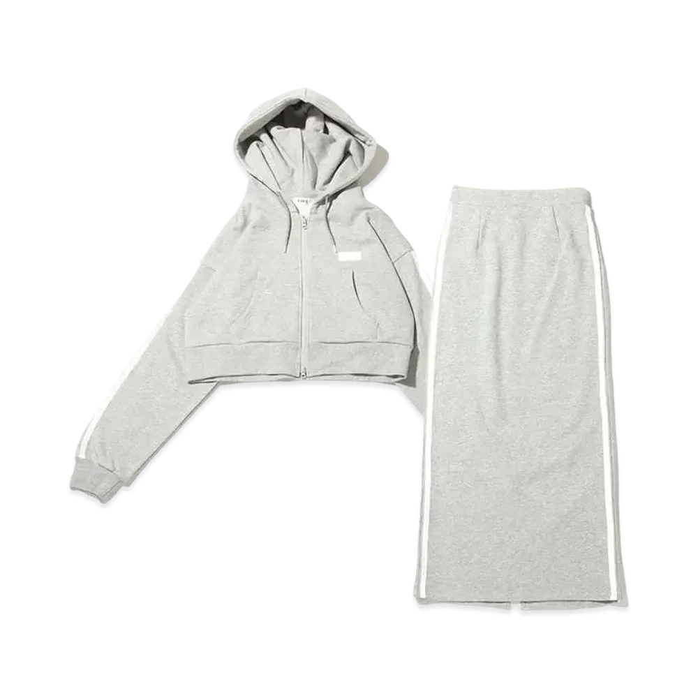 atmos pink x Everylys Line Sweat Setup "Gray"