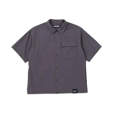 NEIGHBORHOOD Multifunctional Shirt SS "Charcoal"