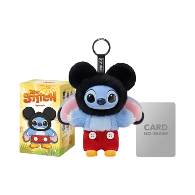 POP MART Stitch Adventure Series Plush Pendant Mickey Stitch