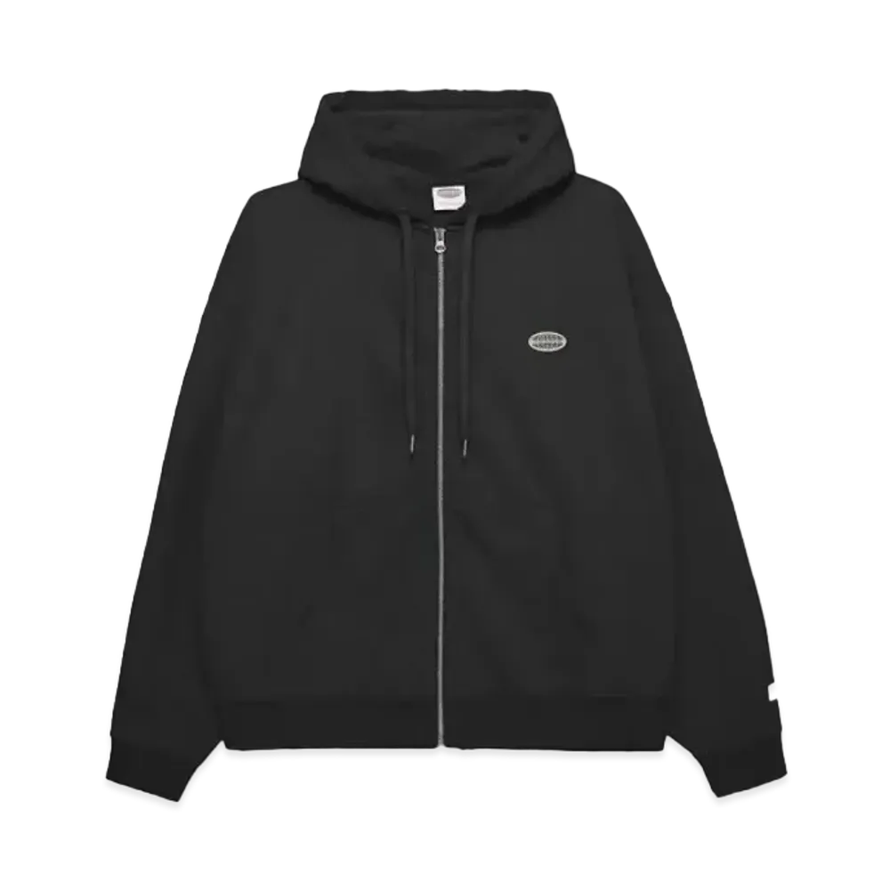 Paragraph Metal Ellipse Logo Zip Hoodie "Black"