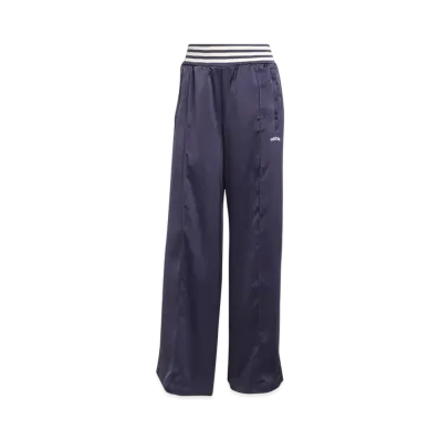 adidas Stripe Rib Wideleg Track Pants "Shadow Navy"