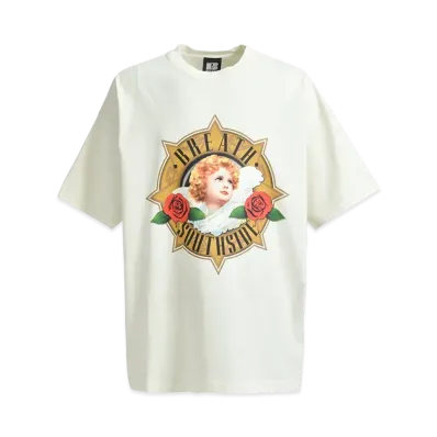 BREATH Starr Angel Logo Tee "Cream"