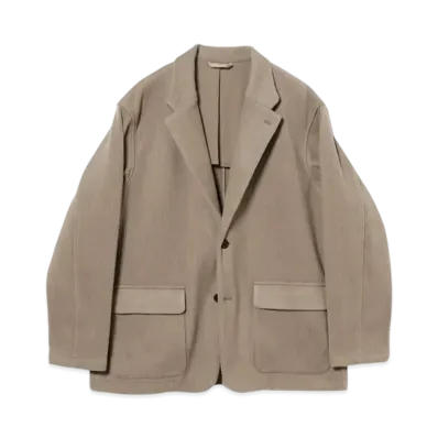 BEAMS Cut Corduroy Easy Jacket "Taupe"