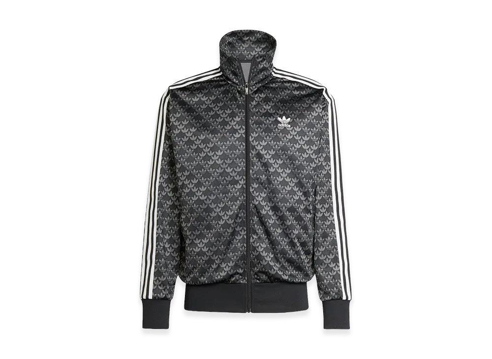 adidas Firebird Classic Mono Track Top (Jersey) "Black"